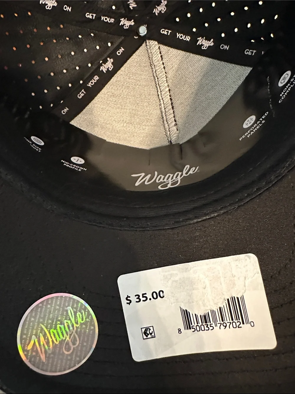 Waggle Chubbs Snapback Hat ~Golf- NEW!!